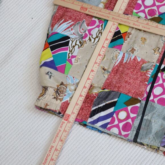 Vintage Cache Rayon Beaded Bomber Jacket Size M - Picture 4 of 9